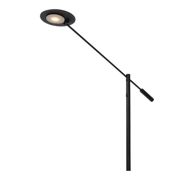 Lucide ANSELMO - Floor reading lamp - Ø 25 cm - LED Dim. - 1x9W 3000K - Black - detail 2